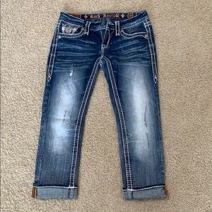 Rock Revival Elean Capri Sz 26